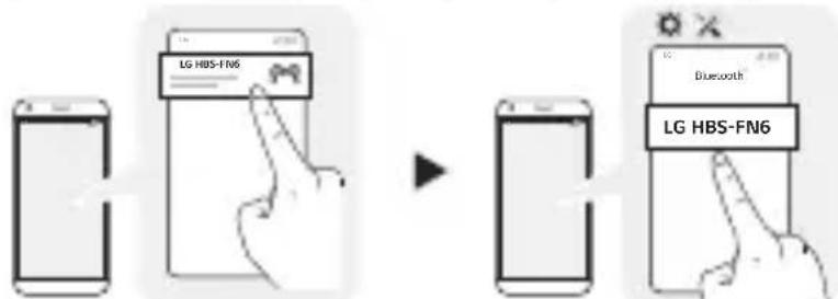LG Tone Free HBSFN6 - Gyors párosítás - 2