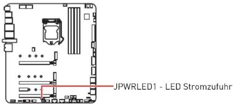 MSI MEG Z490 Godlike - JPWRLED1: LED Stromzufuhr - 1