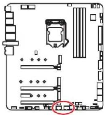MSI MEG Z490 Godlike - JUSB4~5: Connecteurs USB 2.0 - 1