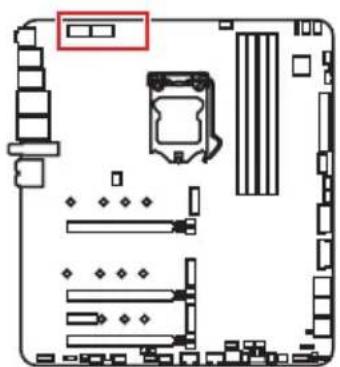 MSI MEG Z490 Godlike - CPU Power LED - 2