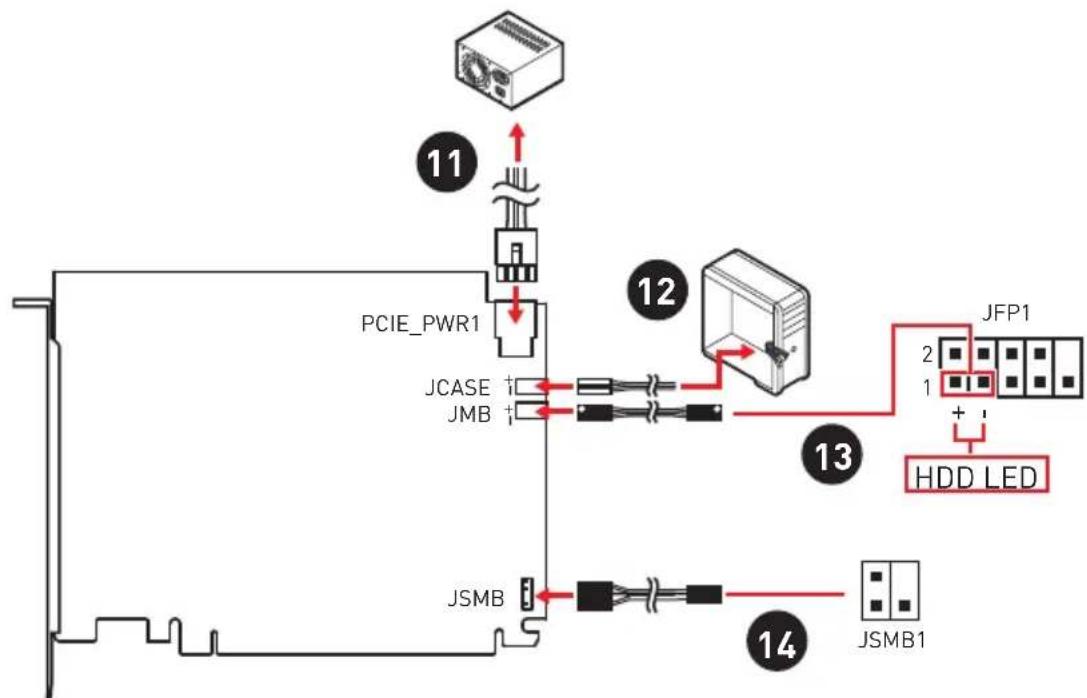 MSI MEG Z490 Godlike - Installation der M.2 XPANDER-Z Gen4 S Karte - 6