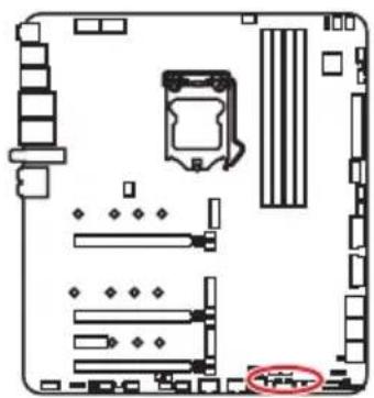 MSI MEG Z490 Godlike - JBLK_U1, JRATIO_U1: Connecteur Fréquence de base et Ratio - 1