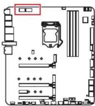 MSI MEG Z490 Godlike - Voyant LED d'alimentation du processeur - 2