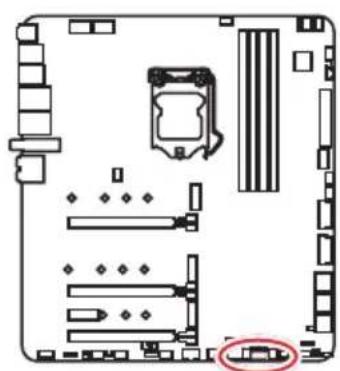 MSI MEG Z490 Godlike - OC_RT1 : Bouton OC Retry - 1