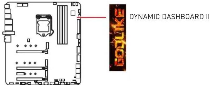 MSI MEG Z490 Godlike - DYNAMIC DASHBOARD II (Panneau de contrôle dynamique) - 1