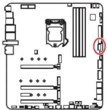 MSI MEG Z490 Godlike - JUSB1: USB 3.2 Gen 2 10Gbps Type-C Connector - 1