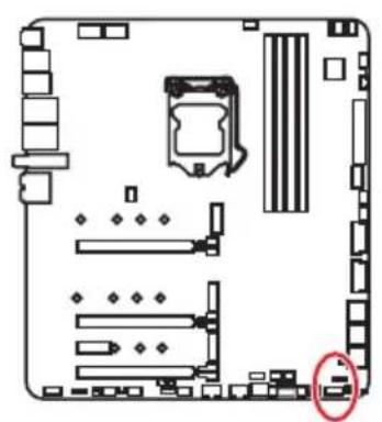 MSI MEG Z490 Godlike - JFP1, JFP2: Front Panel Connectors - 1