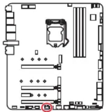MSI MEG Z490 Godlike - BIOS_SW1: Multi-BIOS Schalter - 1