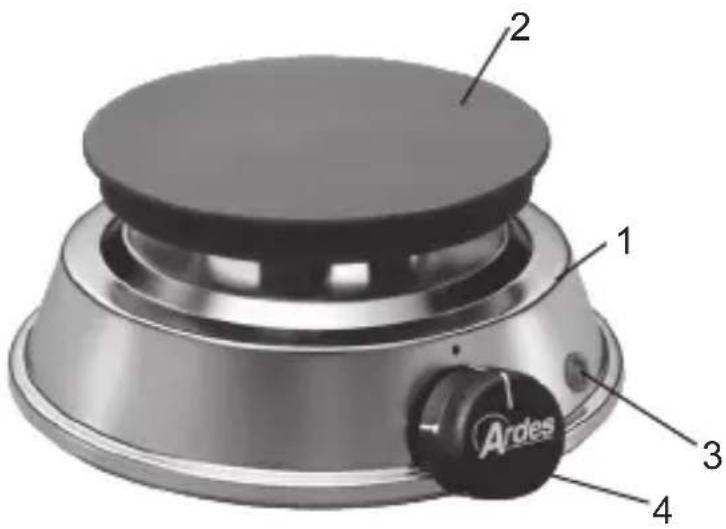 ARDES AR052 - Technical informations - 1