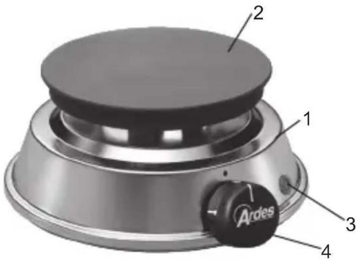 ARDES AR052 - Características técnicas - 1