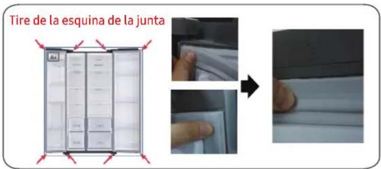 SAMSUNG RS54N3003EF - Para reemplazar la junta - 1