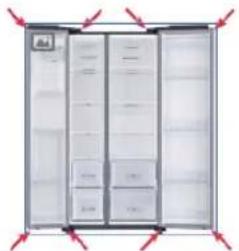 SAMSUNG RS54N3003EF - Lai nonemtu blivi - 1