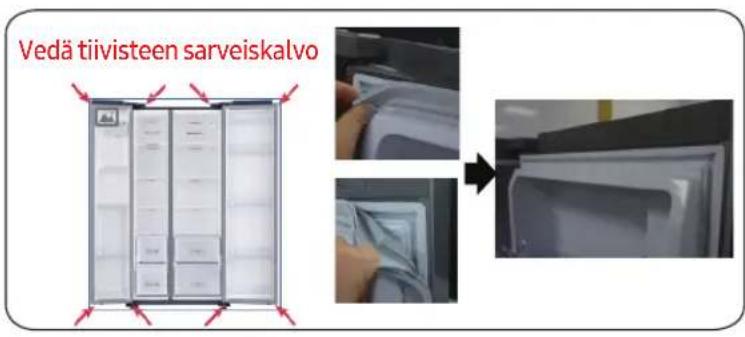 SAMSUNG RS54N3003EF - Tiivistys irrottaa - 1