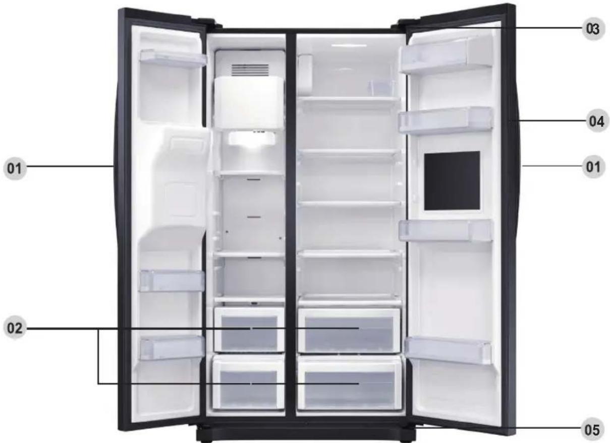 SAMSUNG RS54N3003EF - ATTENTION - 1