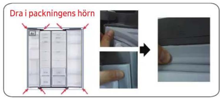 SAMSUNG RS54N3003EF - För att byta ut packningen - 1
