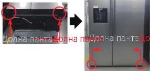 SAMSUNG RS54N3003EF - Αντικατάσταση λαβής - 7