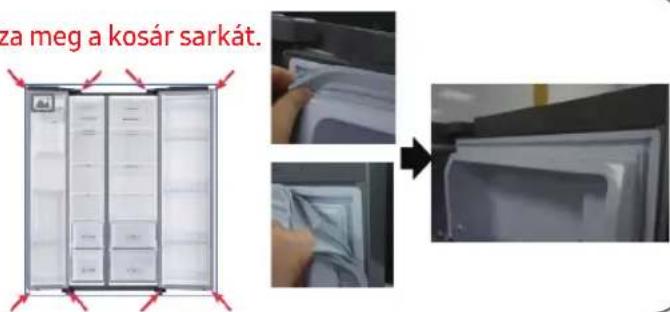 SAMSUNG RS54N3003EF - Keret eltávolítása - 1