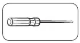 SAMSUNG RS54N3003EF - Potrebné nástroje (nedodávané) - 1