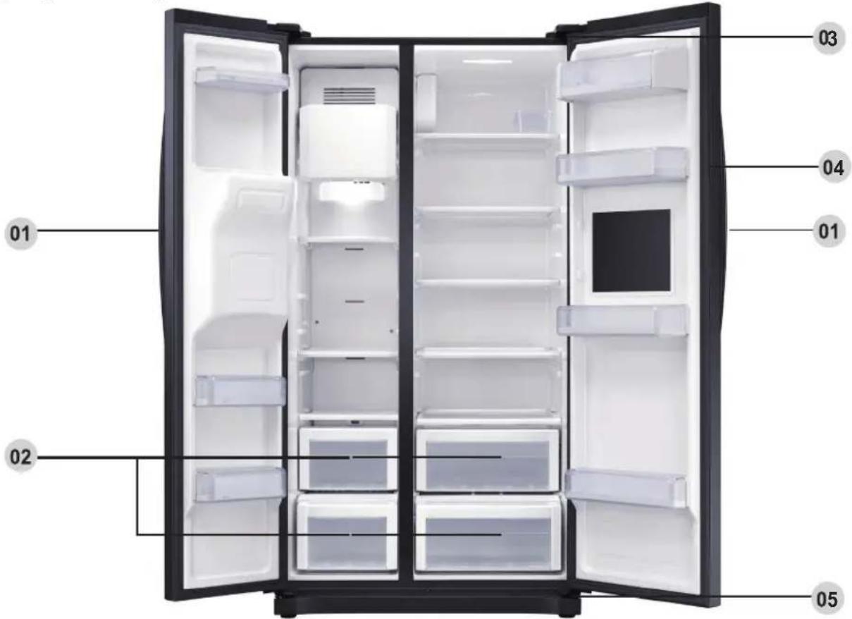 SAMSUNG RS54N3003EF - ВНИМАНИЕ - 1