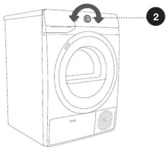 HISENSE DHGA901NL - ÉTAPE 3: SELECTION DU PROGRAMME DE SECHAGE - 2