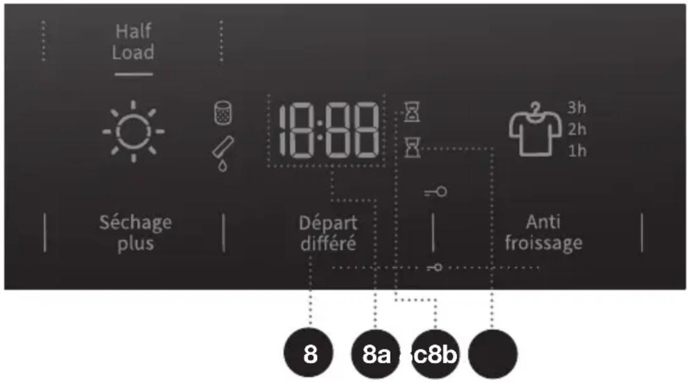 HISENSE DHGA901NL - DéPART DIFFÉRÉ (DéPART DIFFÉRÉ DU PROGRAMME) - 1