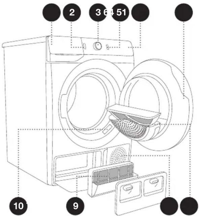HISENSE DHGA901NL - FACE AVANT - 1