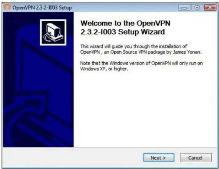 NETGEAR Nighthawk AX5400 - Windows PCへのOpenVPNソフトウェアのインストール - 1