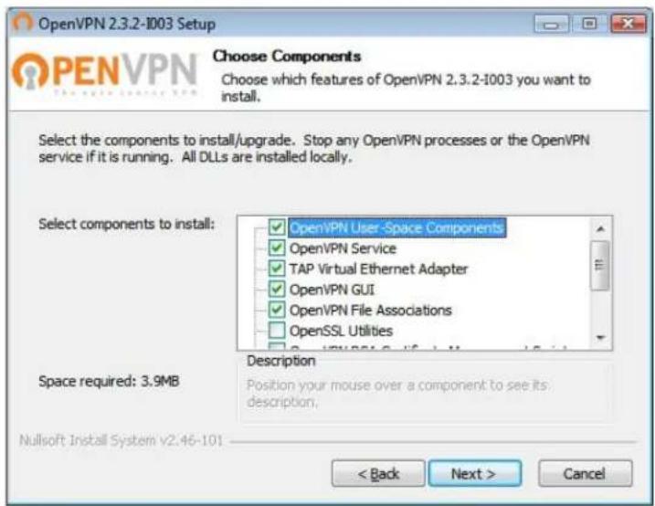 NETGEAR Nighthawk AX5400 - Windows PCへのOpenVPNソフトウェアのインストール - 2