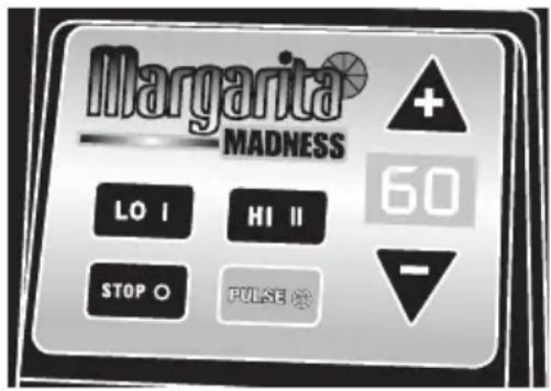 Margarita MADNESS LO I HI II STOP O PULSE 60