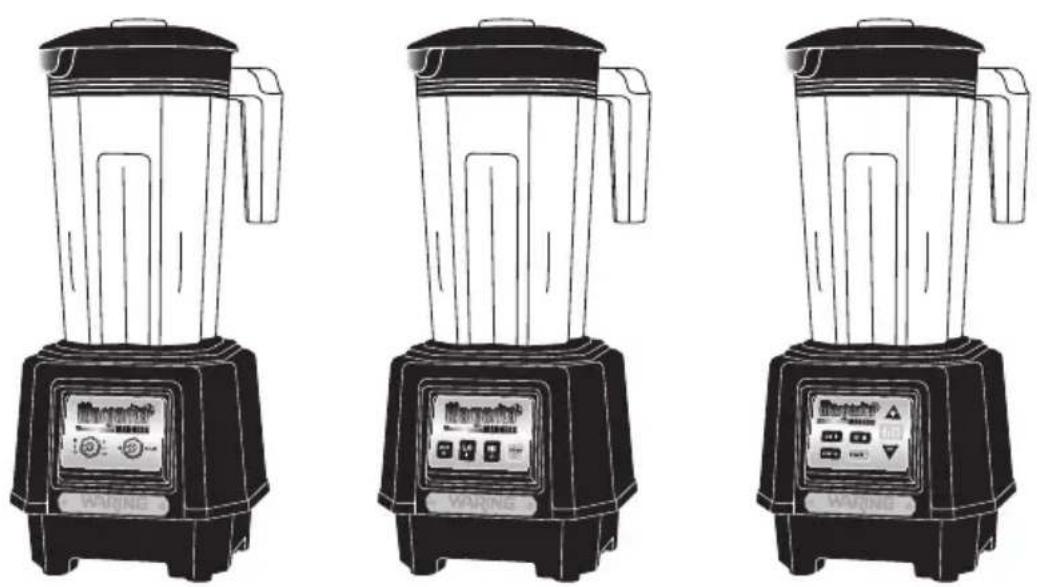 Waring Commercial MMB145EK - MMB MIXER-SERIE BEDIENUNGSANLEITUNG SERIE MIXER MMB MANUALE DI ISTRUZIONI BLENDER MMB-SERIE HANDLEIDING - 1