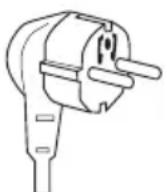 Waring Commercial MMB150EK - TYPE F PLUG - 1