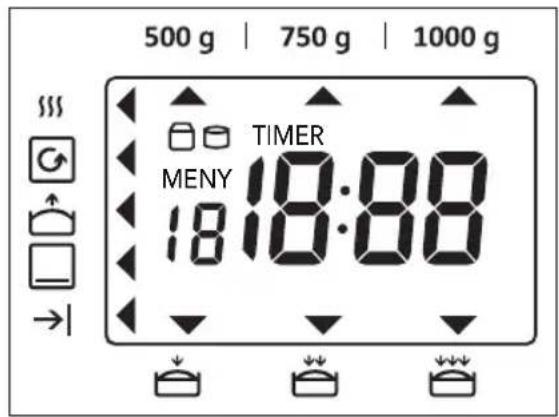 WILFA Bread BM2S - LCD-DISPLAY-SYMBOLER - 1