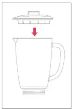 WILFA Xplode Vital BBLSP1800S - UTILISATION DU RÉCIPIENT EN VERRE - 1