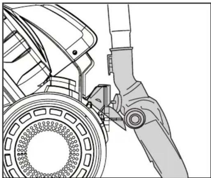 YOO DIGITAL Pulsee Compact V1400 - RANGEMENT DEL'ASPIRATEUR - 1