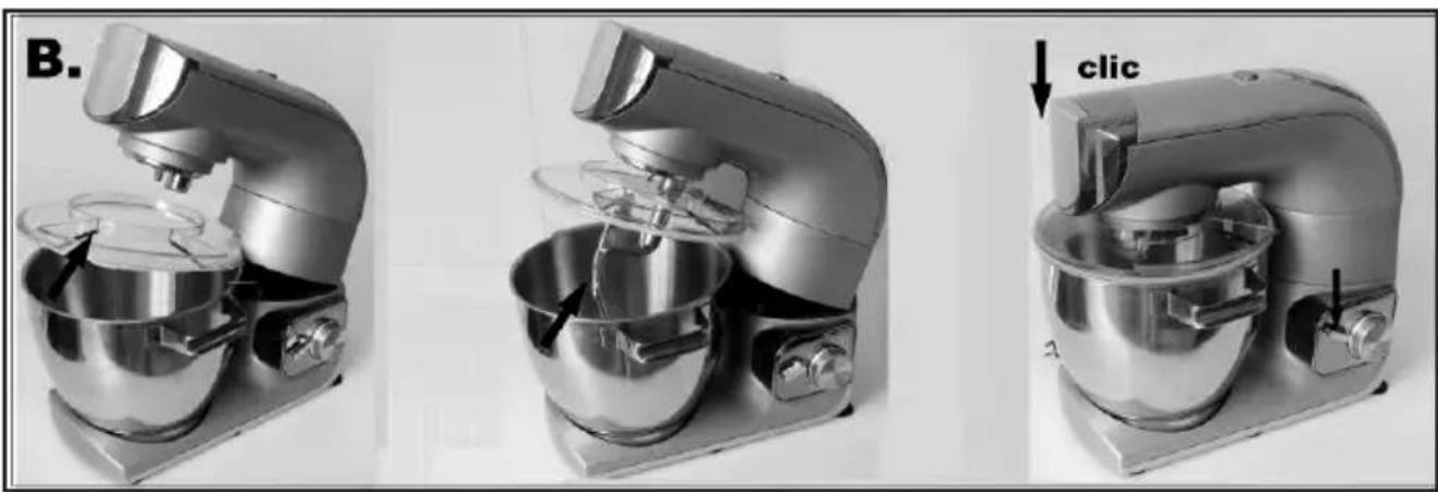 YOO DIGITAL CookYoo 7900 - RÉGLAGE DE LA HAUTEUR DES ACCESSOIRES (Voir figure A) - 2