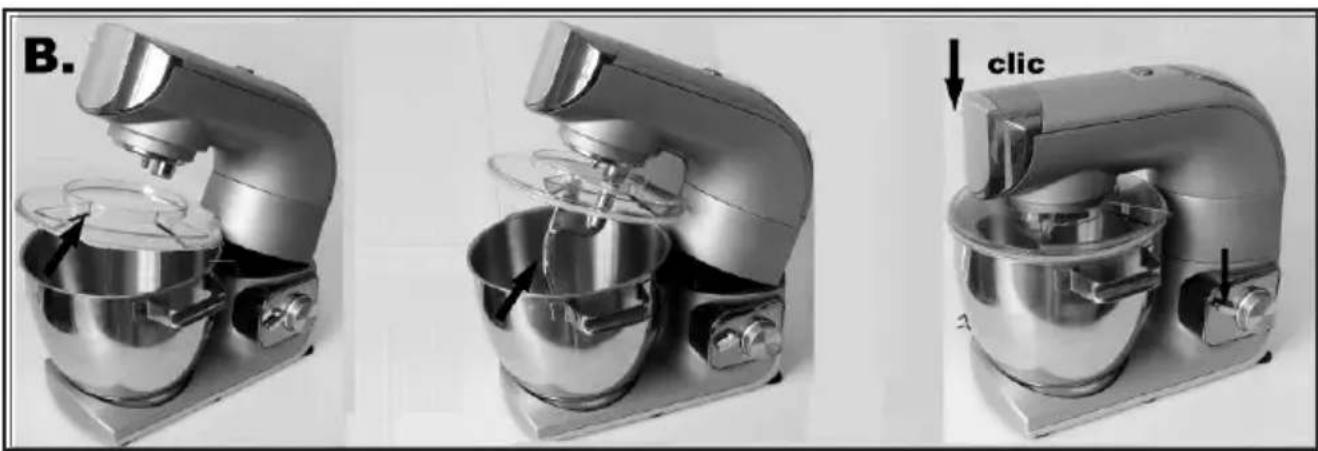 YOO DIGITAL CookYoo 7900 - MIXEN / KNEDEN / KLOPPEN / EMULGEREN / OPKLOPPEN (Zie afbeelding B) \_\_\_\_ - 1