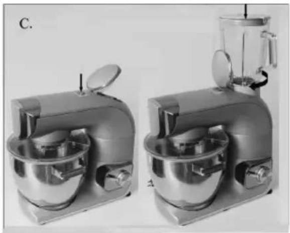 YOO DIGITAL CookYoo 7900 - Assembling and fitting the attachment - 1