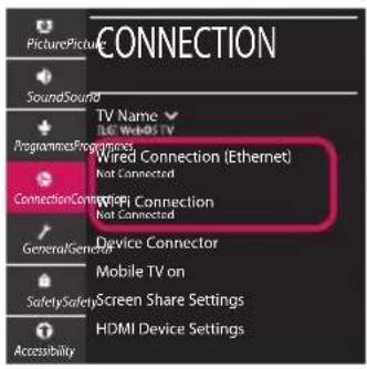 LG 55UM7300AUE TV - Troubleshooting Network Problems - 2