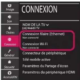 LG 55UM7300AUE TV - Paramètres du réseau - 2