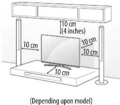 LG 55UM7300AUE TV - Mounting on the Table - 1