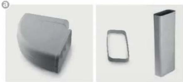 BAUKNECHT CTDI K 840C NE - Exhaust air duct components (optional): - 1