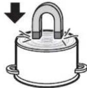 BAUKNECHT CTDI K 840C NE - Test del magnete: - 1