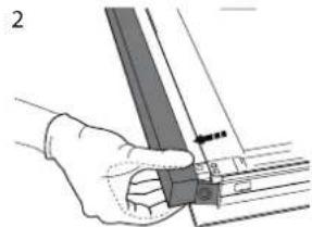 BAUKNECHT BAR2 KN5V IN - CLICK &amp; CLEAN - Nettoyer la VITRE - 2