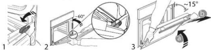BAUKNECHT BAR2 KN5V IN - EXTRACCION E INSTALACION DE LA PUERTA - 1