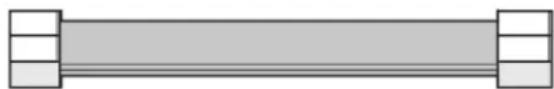 WHIRLPOOL WCG55US0HS - Flexible Metal Appliance Connector: - 1