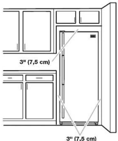 WHIRLPOOL WZF57R16FW - Lors du déplacement à son emplacement final - 1