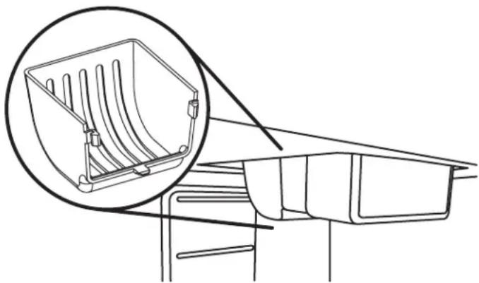 WHIRLPOOL WZF57R16FW - Remplacement de l'ampoule déclairage - 1