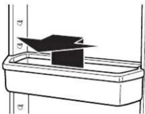 WHIRLPOOL WZF57R16FW - Para guitar y volver a colocar el recipiente: - 1