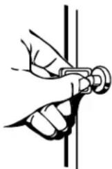 WHIRLPOOL WZF57R16FW - Key Eject Lock (on some models) - 1