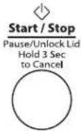 WHIRLPOOL 3LWTW4815FW - Drücken Sie die Taste START/STOP/PAUSE/UNLOCK LID, um das Programm zu beginnen - 1